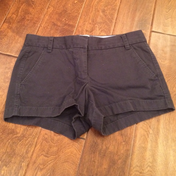 J Crew navy chino shorts