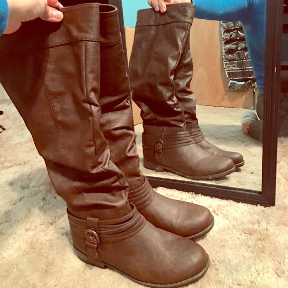 Brown Riding Boots