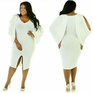 Ivory Cape Town Midi Dress Sold
