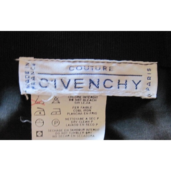 GIVENCHY COUTURE skirt in silk taffeta/ velvet - Picture 4 of 4