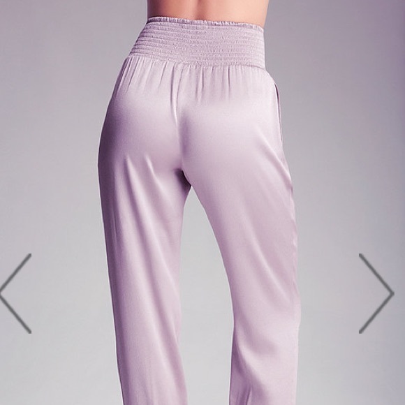 bebe Pants - Bebe Smock Top Joggers