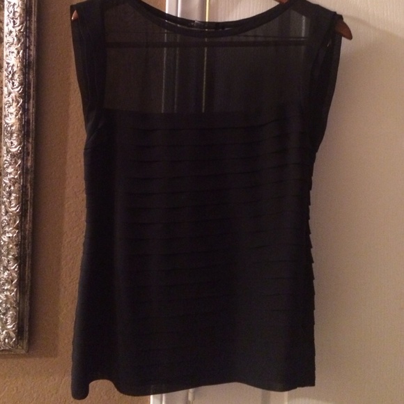 BCBG silk top