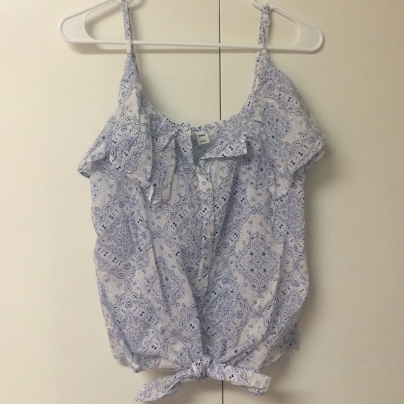 FLORAL BLOUSE TANK