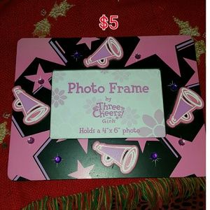 4x6 cheerleader picture frame