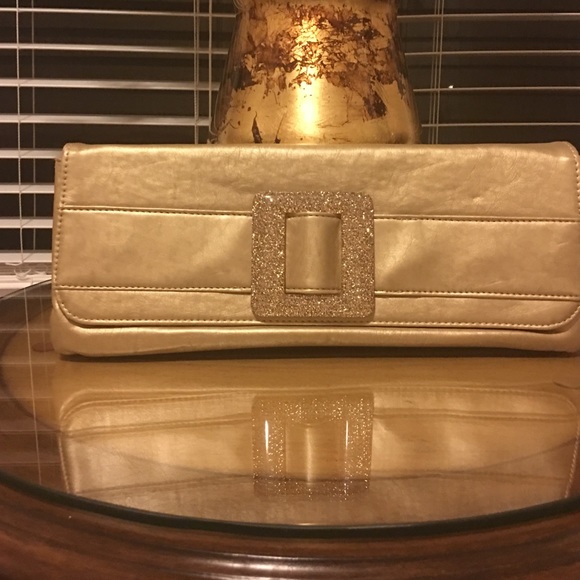 Girls leather clutch