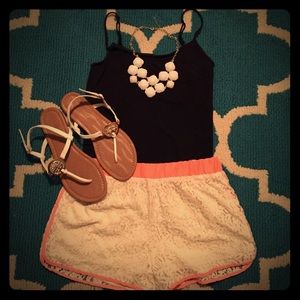 Dressy Lace Shorts