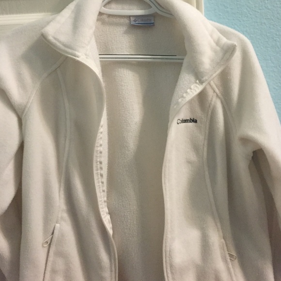 Columbia Jackets & Blazers - White Columbia Jacket