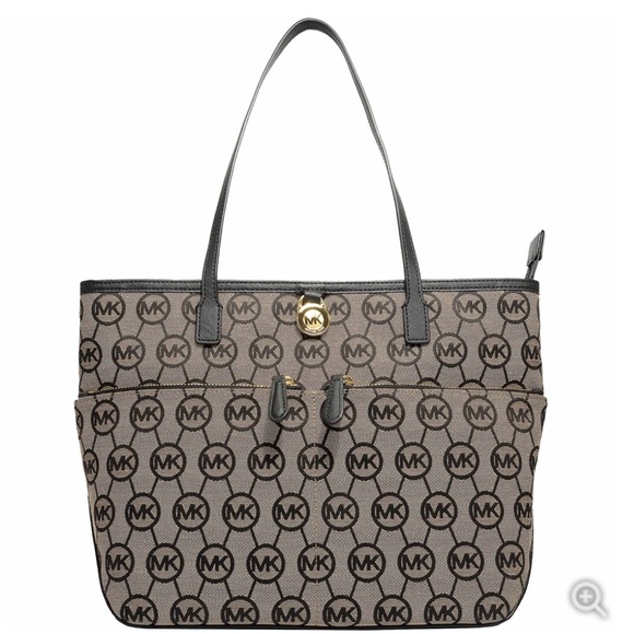 MICHAEL KORS Kempton Medium Logo Tote - Picture 1 of 4