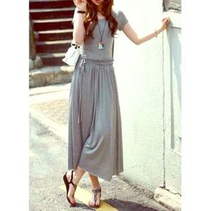 Dresslily Simple gray dress, size small