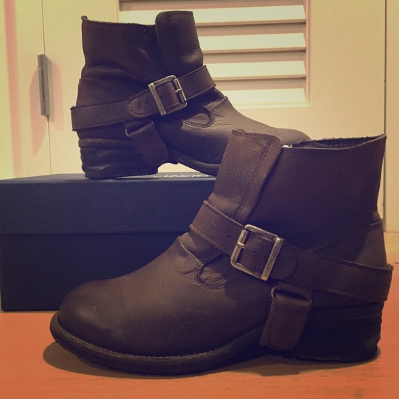 Authentic All Saints Biker Boots