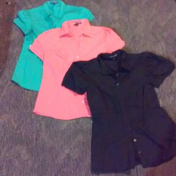 Express Short Sleeve Button Up Lot