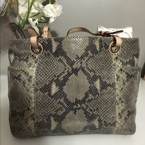 Michael Kors Snake Print Bag
