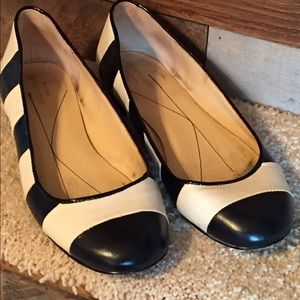 kate spade striped flats