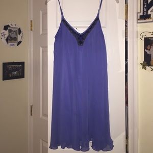 Flowy Dress w/ beaded neckline from Express!