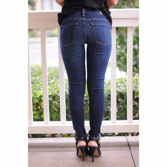 Distressed Raw Hem Jean - Picture 3 of 5