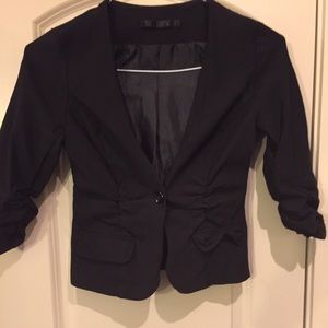 Small 3/4 stretch blazer