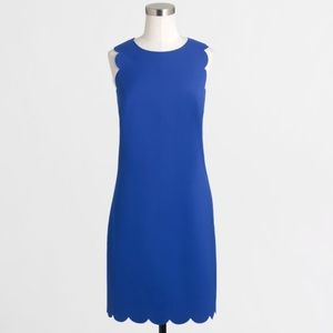 J. Crew Scalloped Dress