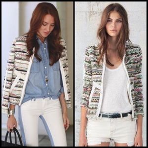 EUC Iro Elomi sz 1 (US S/2) $764! Leather trim!