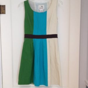 Anthropologie Tabitha Tri-Color Dress!