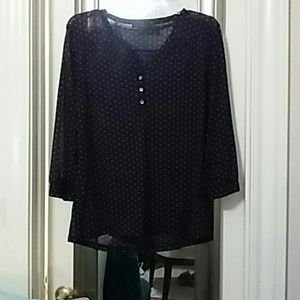 Long sleeve blouse