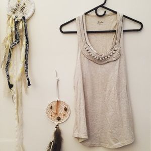 🎈HP✨ MADEWELL Embellished Racerback Heather Tank
