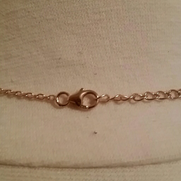 Fini Jewelry Rose Gold Over Ss 925 Teardrop Necklace Poshmark