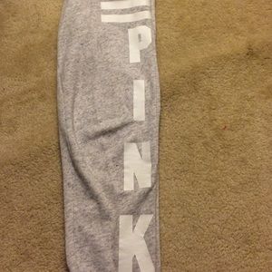 Grey PINK Joggers