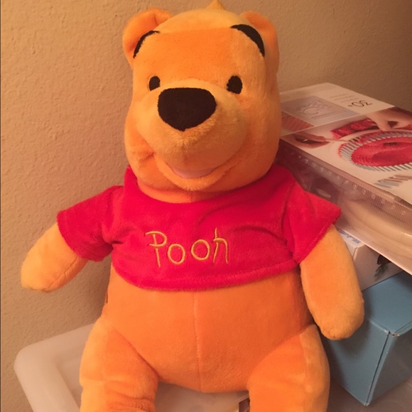 DISNEY 14" Winnie The Pooh Children Plush Backpack