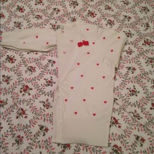 Forever 21 Heart Cardigan