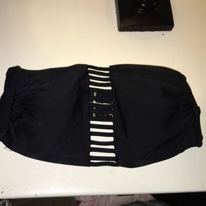 NWT strapless bikini top