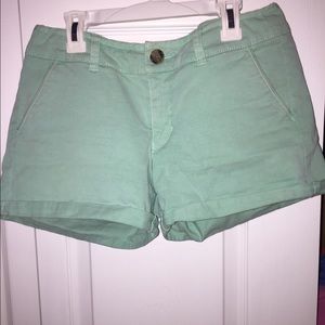 Mint Green American Eagle Outfitter Midi Shorts