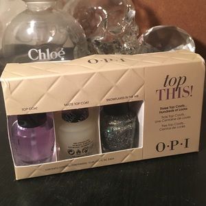 OPI top coat kit!
