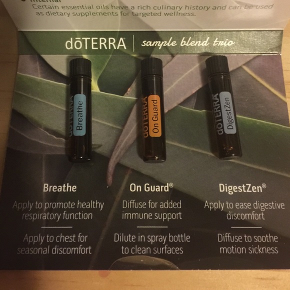 Doterra Sample Blends