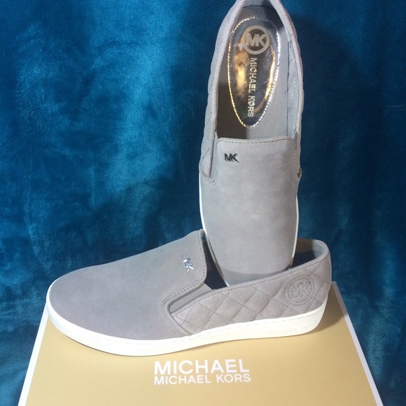 Michael Kors Shoes - New Michael kors grey suede Keaton