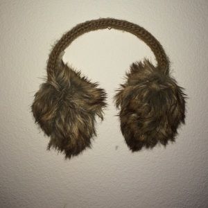 Furry earmuffs!