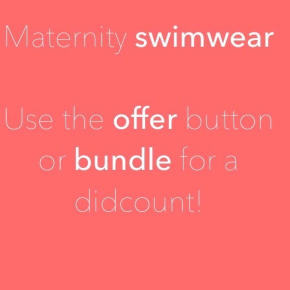 Maternity swimwear