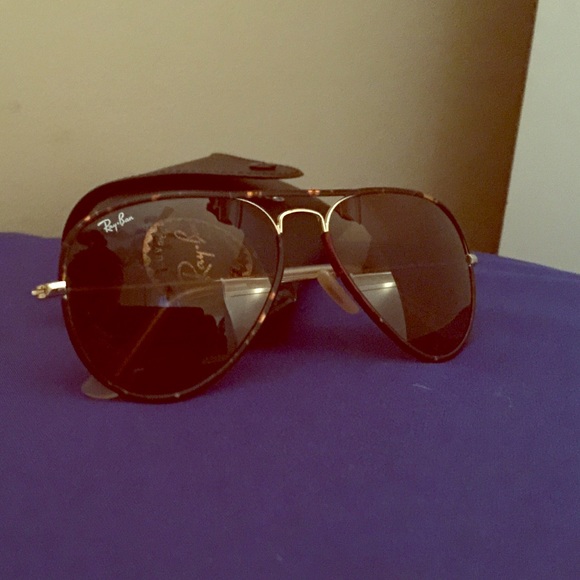 Rayban sunglasses.