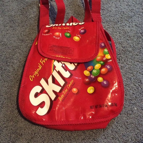Skittles back pack
