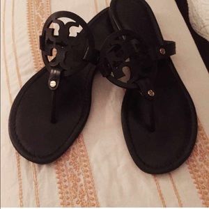Tory Burch Miller sandals in great condition!