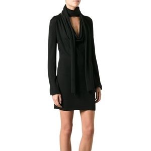 Emilio Pucci Merino Wool Mini Dress, Black - NWT