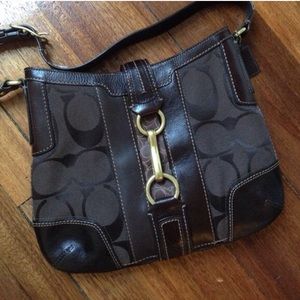 Classic coach logo bag