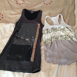 Express tanks bling/sequins!