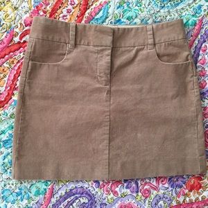 J.Crew Corduroy Mini Skirt