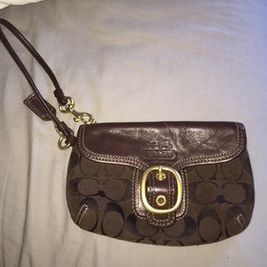 Coach wristlet
