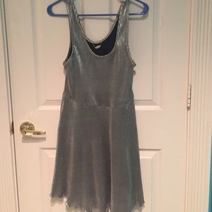 Metallic Silver Ali & Kris Dress