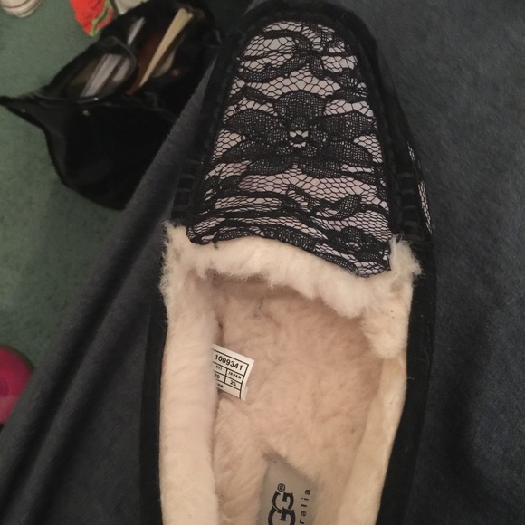 Ugg moccasins. Size 8. Only worn a few times