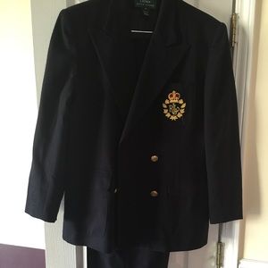 Ralph Lauren Wool Pant Suit