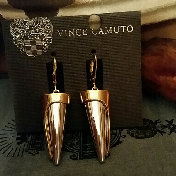 NWT Vince Camuto Silver and Gold Earrings