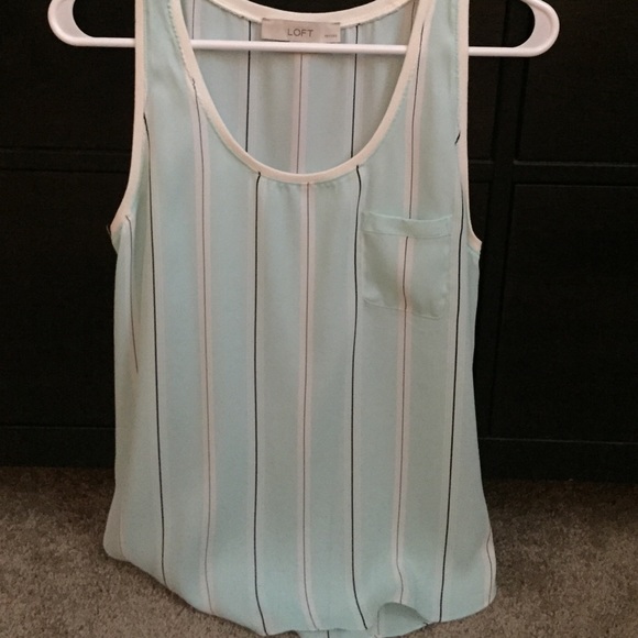 Loose light blue Loft tee - Picture 1 of 3