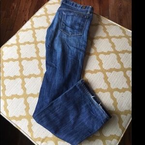 Chip and pepper boot cuts.